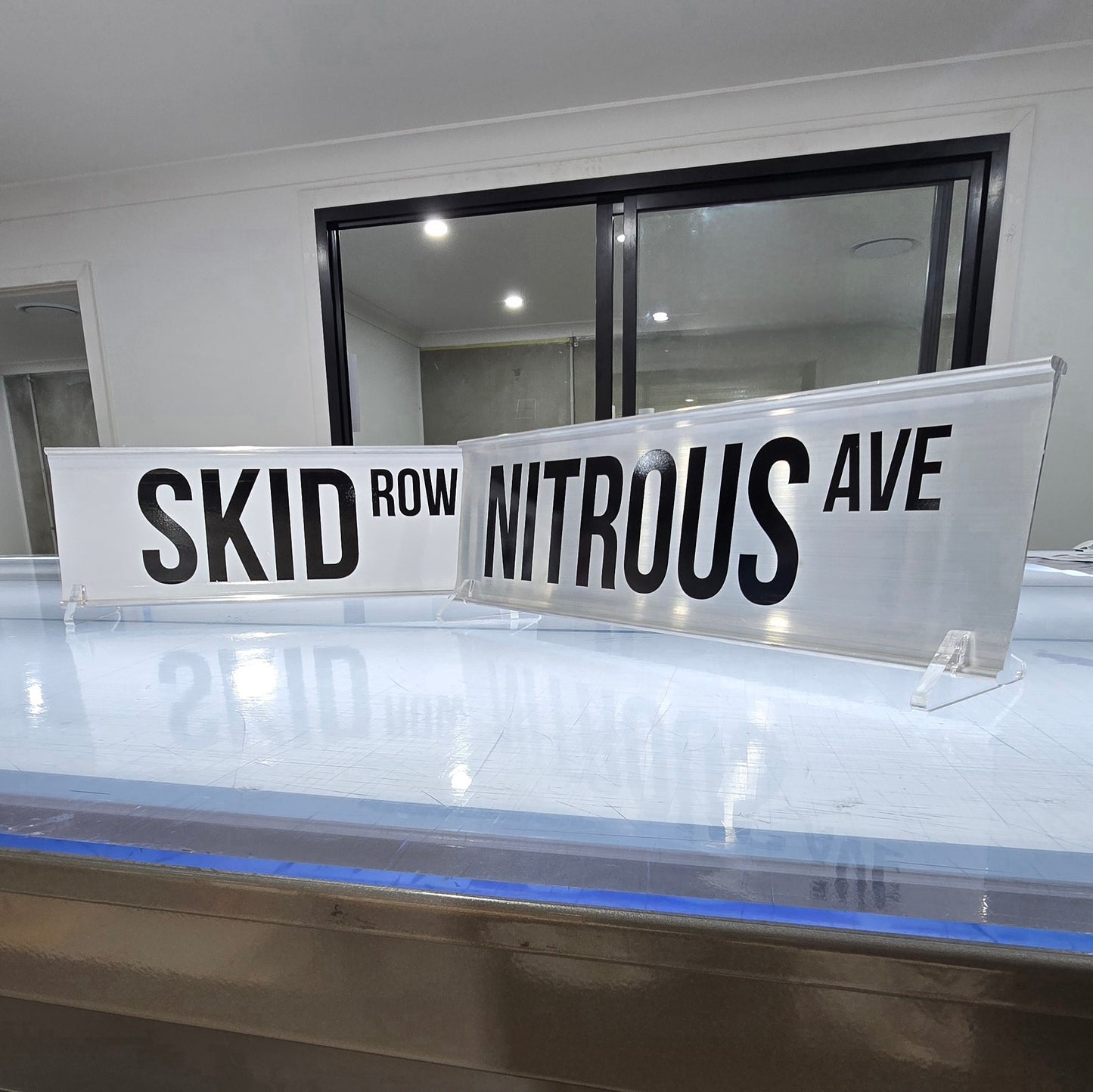 Acrylic Street Sign Stands