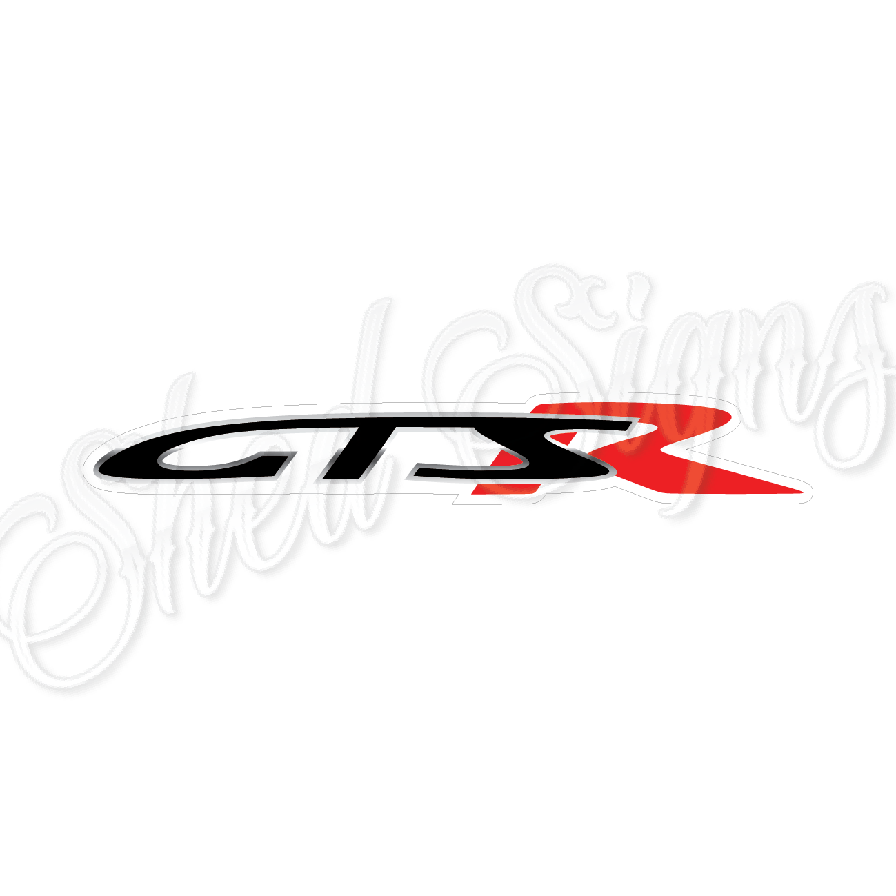 GTSR - 3D Acrylic Laser Cut Sign.