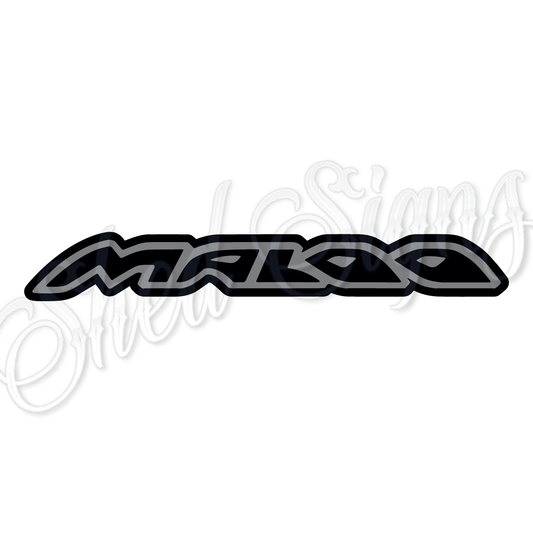 HSV Maloo - 3D Acrylic Laser Cut Sign.
