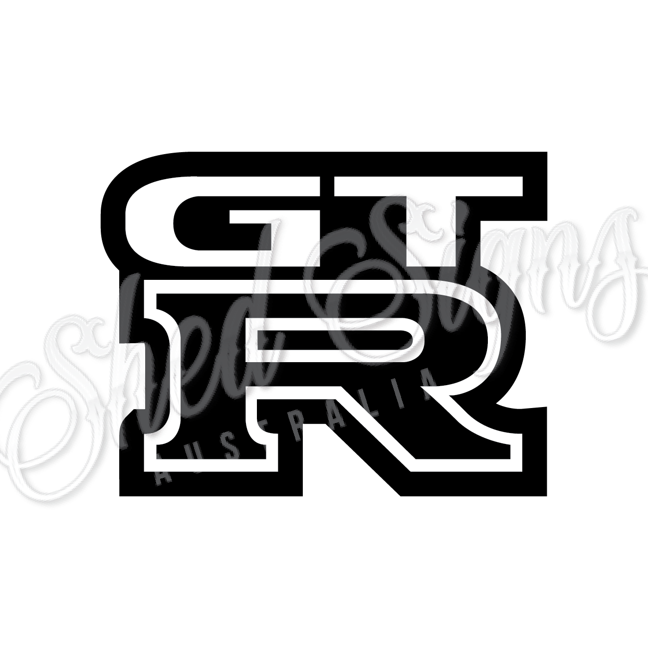 Gtr Sign Torana LJ GTR XU 1 3D Acrylic Laser Cut Sign. – Shed
