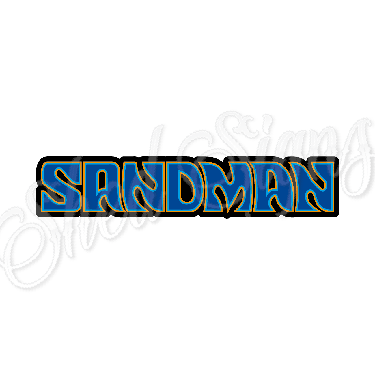 Holden Sandman Badge - 3D Acrylic Laser Cut Sign