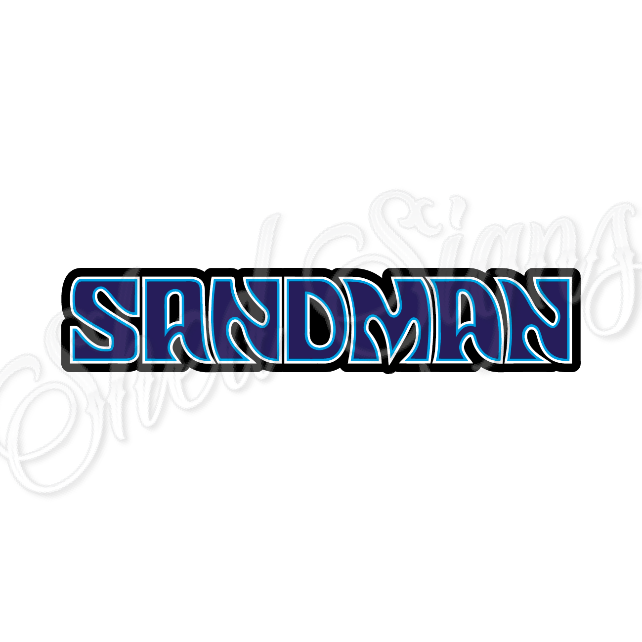 Holden Sandman Badge - 3D Acrylic Laser Cut Sign