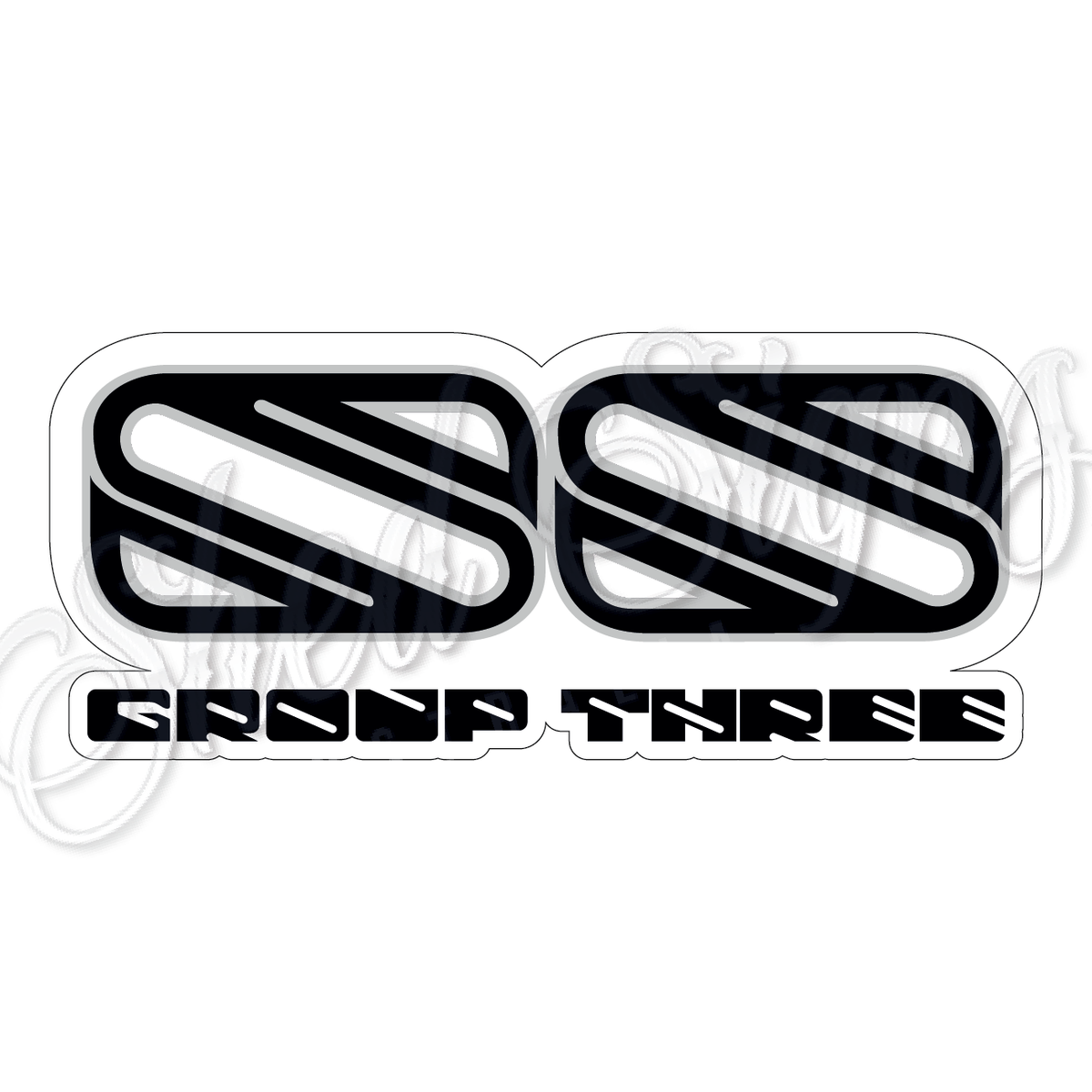 Group 3 Design. Sign Commodore SS Group 3 - Acrylic Laser Cut Sign. – Shed Signs Aus